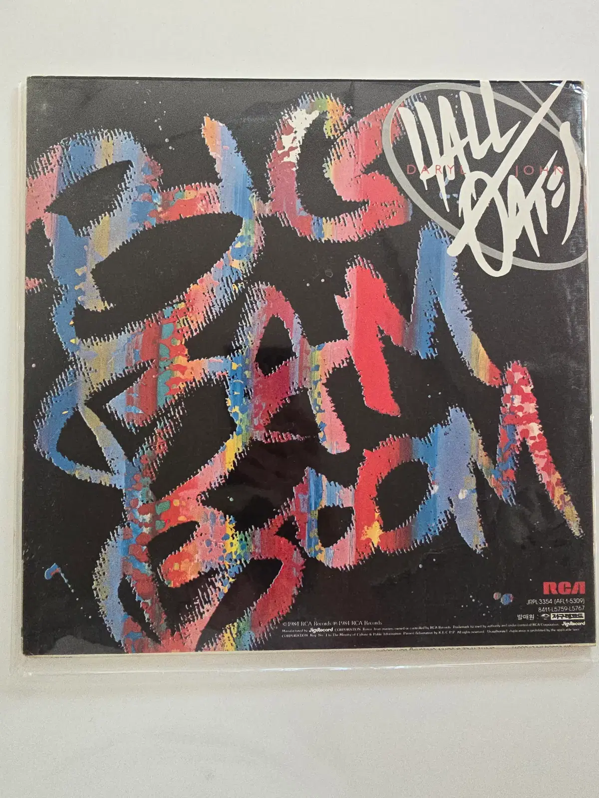 Daryl Hall & John Oates LP Big Bam Boom/ 가사집 있음/ NM-
