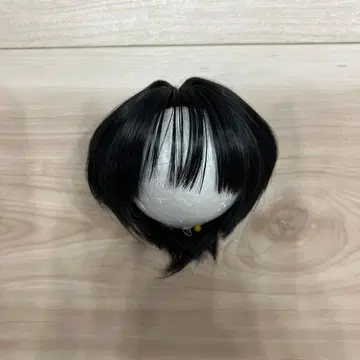 딜러제 인형 가발 9인치 블랙 숏