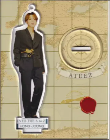 ATEEZ Into the A to Z POP UP STORE HONG JOONG 아크릴 스탠드 키링