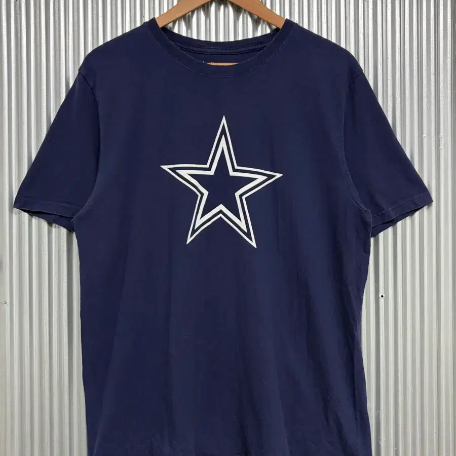 [L] 댈러스 카우보이스 DALLAS COWBOYS NFL 스타 로고 반팔 티셔츠 2.5