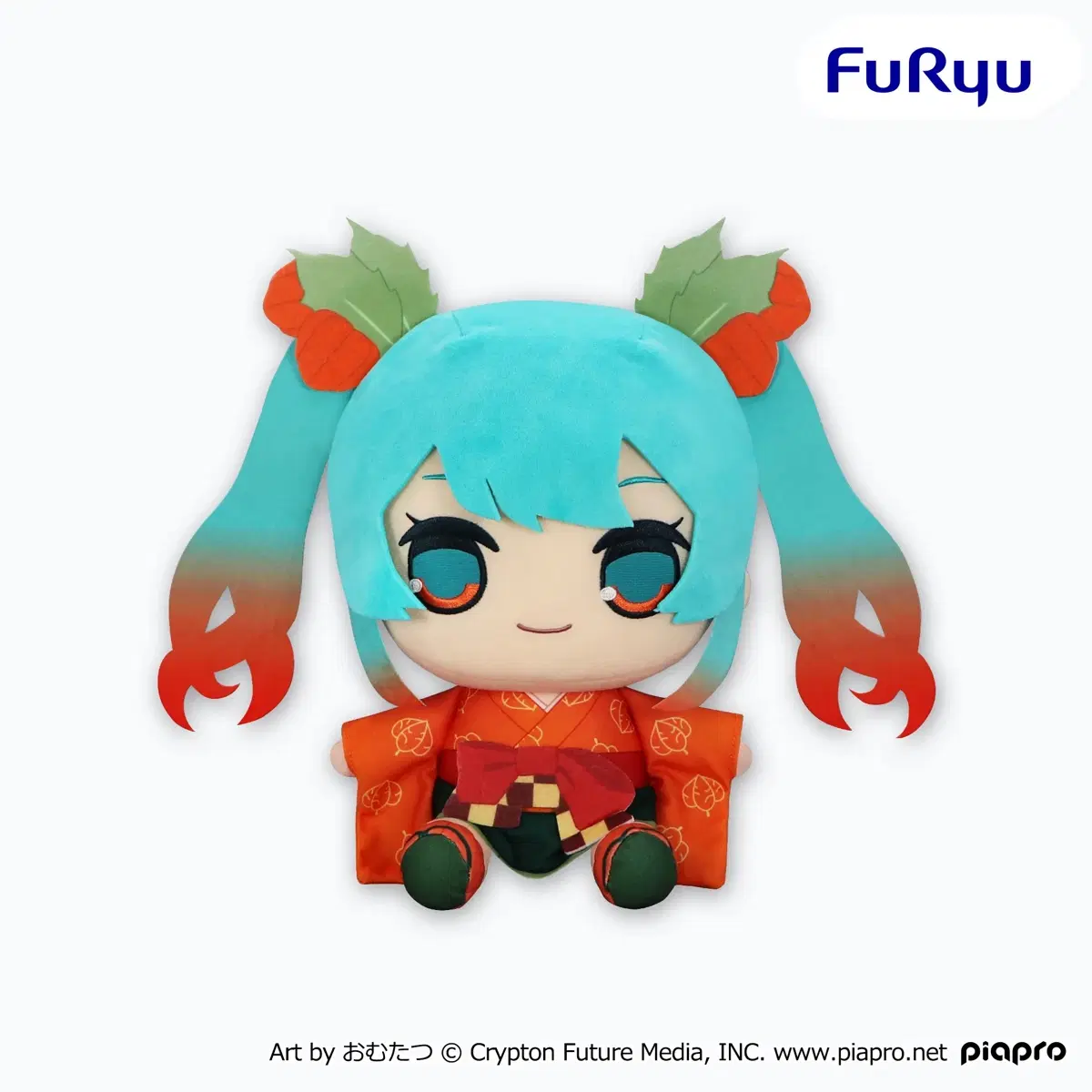 하츠네미쿠 큐루마루 BIG 인형 데포르메  29cm