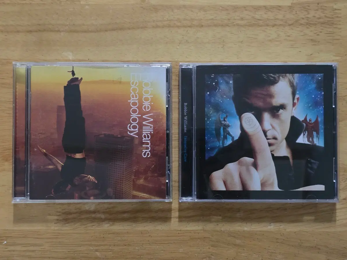 CD 음반 Robbie Williams 로비 윌리엄스 앨범 2장