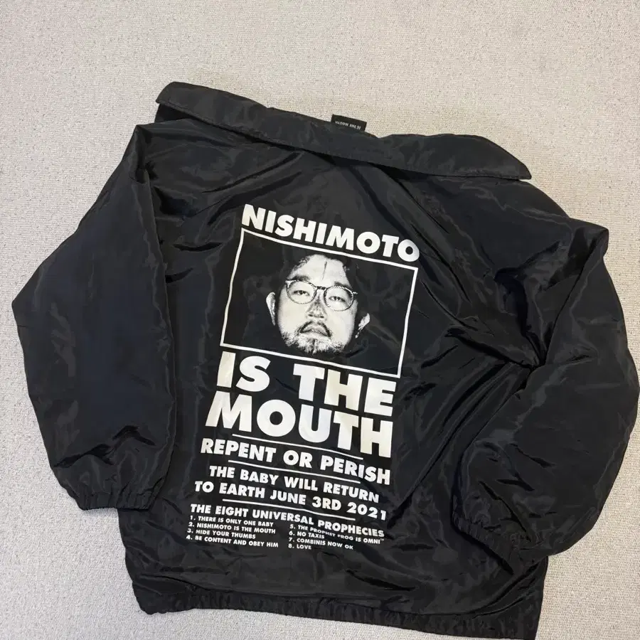 니시모토 NISHIMOTO IS THE MOUTH 코치 자켓 XL ~2XL