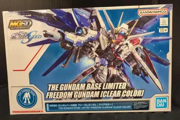 BANDAI SPIRITS MGSD 기동전사 건담 SEED 건담베이스 한정판 프리덤 건담 클리어 컬러