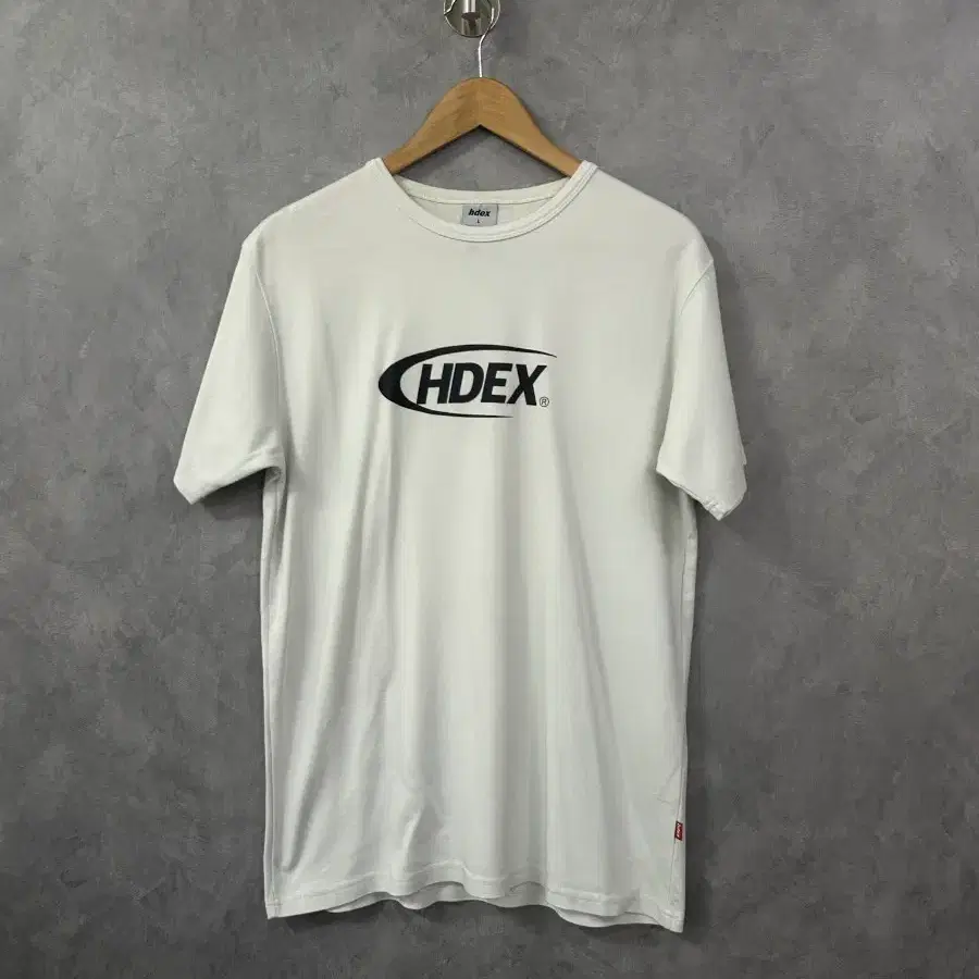 HDEX 반팔티 흰색 L