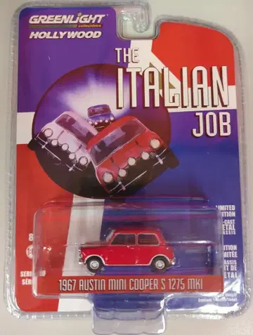 GREENLIGHT 1/64 1967 AUSTIN MINI COOPER S 1275 MKI (레드) 44880-B