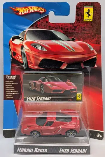 MATTEL FERRARI RACER HOTWHEELS ENZO FERRARI (레드) N5558