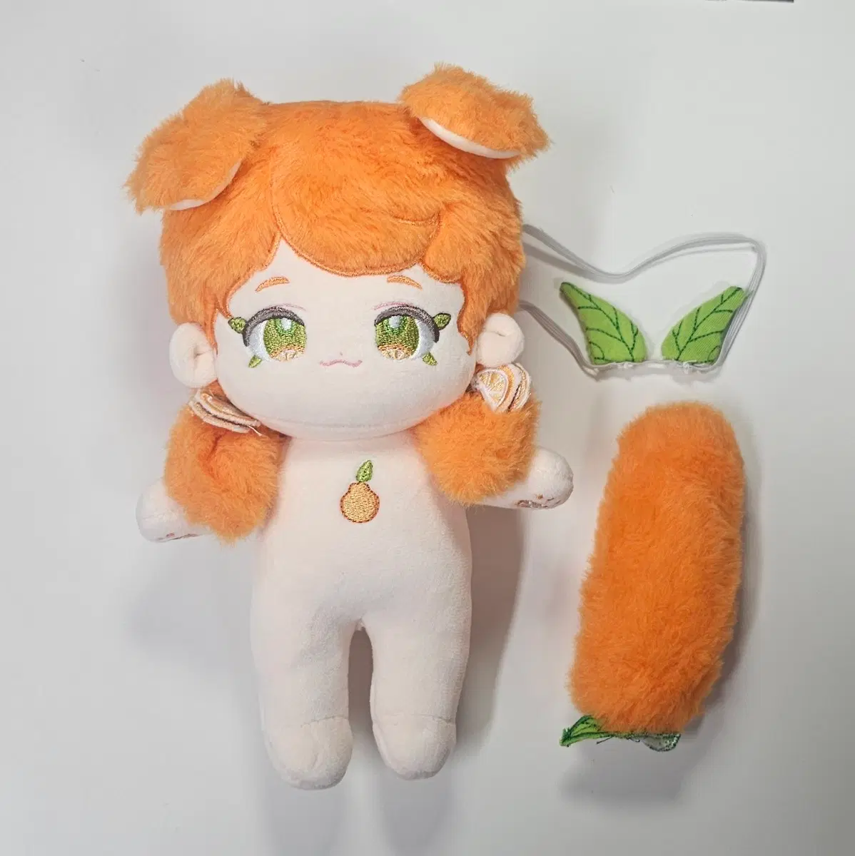 무속성 20cm 솜인형 귤랑이