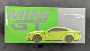 TSM 1/64 MINI GT LB WORKS 포드 머스탱 러버 라임 (왼쪽 핸들)