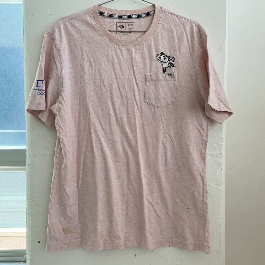 (2XL) 노스페이스 평창 올림픽 반팔 티셔츠
