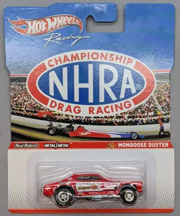 MATTEL HOTWHEELS NHRA/DRAG RACING MONGOOSE DUSTER W8308