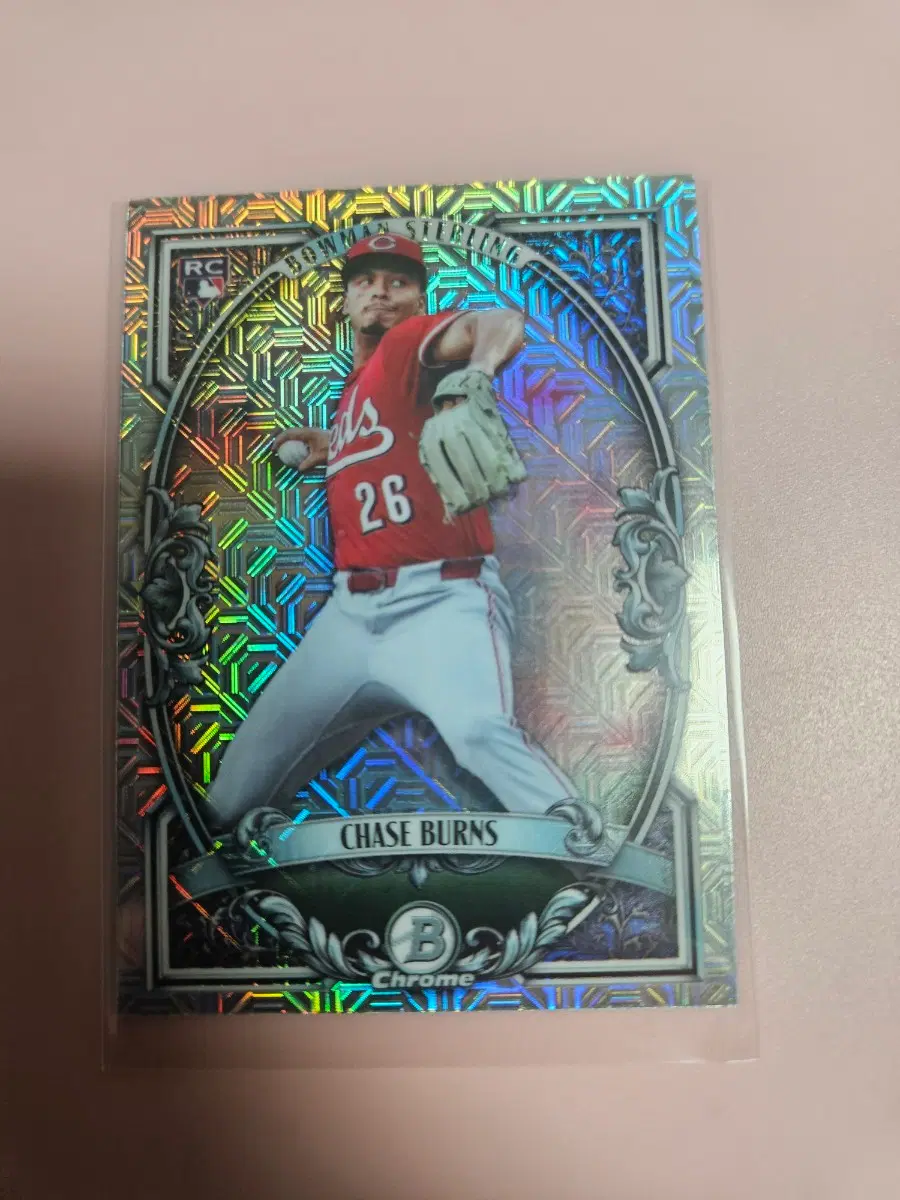 신시내티)체이스 번스 2026 Bowman Sterling 모조 리플렉터 루키