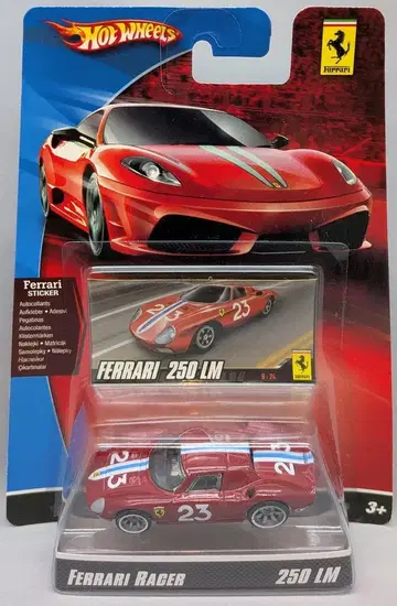 MATTEL FERRARI RACER HOTWHEELS 250 LM #23 N8097