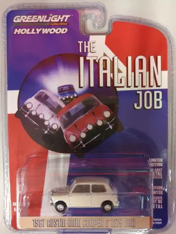 GREENLIGHT 1/64 1967 AUSTIN MINI COOPER S 1275 MKI (화이트) 44880-C