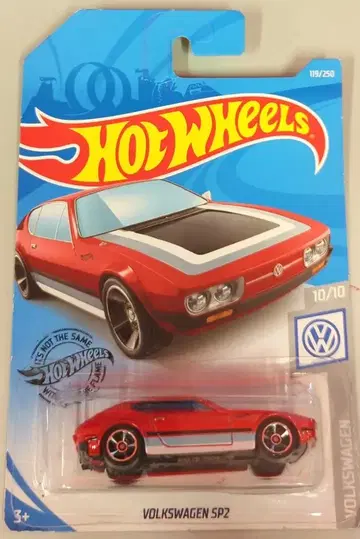 MATTEL HOTWHEELS VOLKSWAGEN 10/10 FYF71 VOLKSWAGEN SP2 레드 119/250