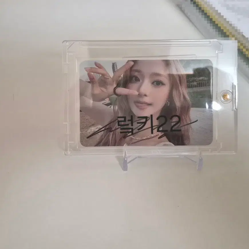 프로미스나인 이나경 싸인포카 판매