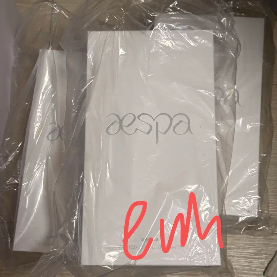미개봉 에스파 응원봉 양도 aespa lightstick