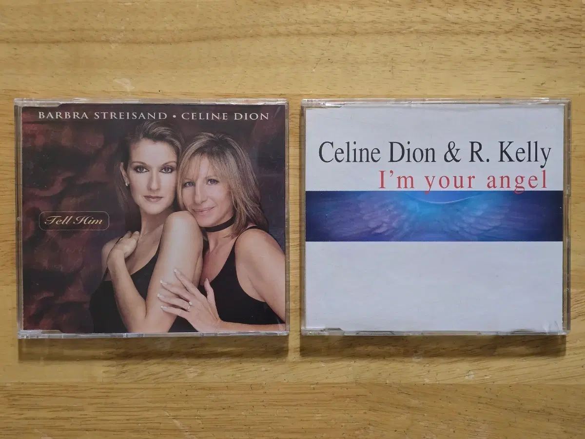 CD 음반 Celine Dion 셀린 디온 싱글 2장