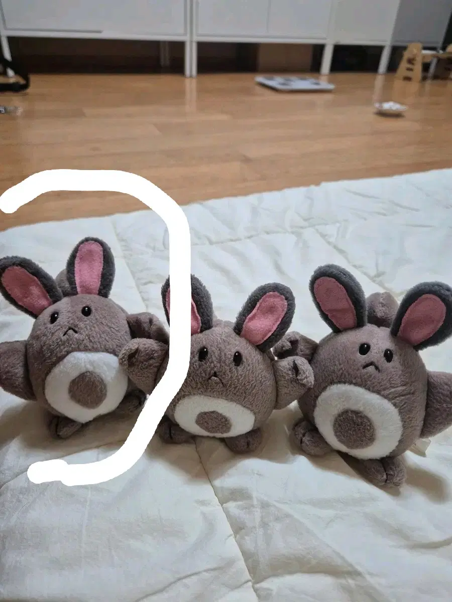 포켓몬 고전 꼬리선 인형 1개