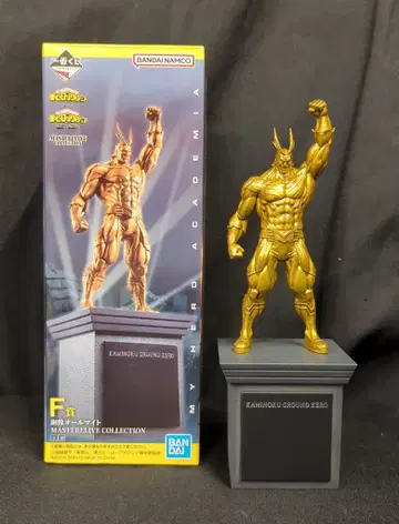 BANDAI SPIRITS 제일복권 나의 히어로 아카데미아 상반된 마음 F상 동상 올마이트 MASTERELIVE COLLECTION