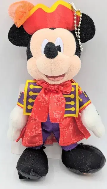 도쿄디즈니씨 인형 배지 DISNEY'S HALLOWEEN 미키(빨간색)/The Villains World 2015