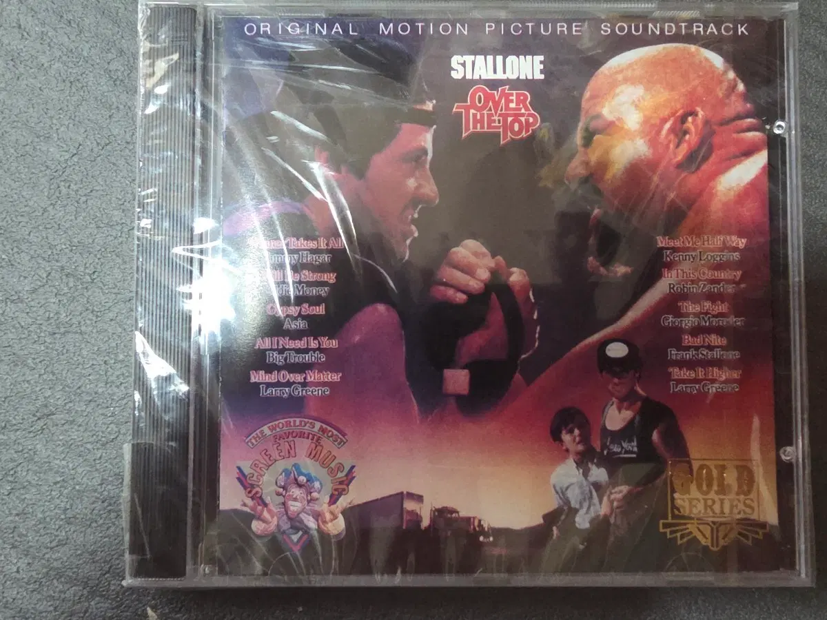 오버 더 탑 OST CD 실베스터 스탤론 주연 미개봉