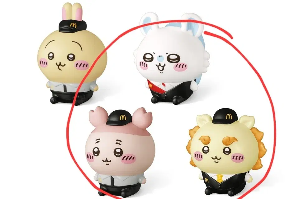 치이카와 먼작귀 해피밀 2탄 모몽가 카니 시사 교환/판매