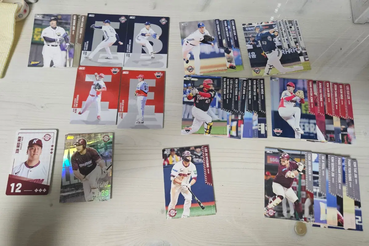 KBO 야구 카드 팝니다.