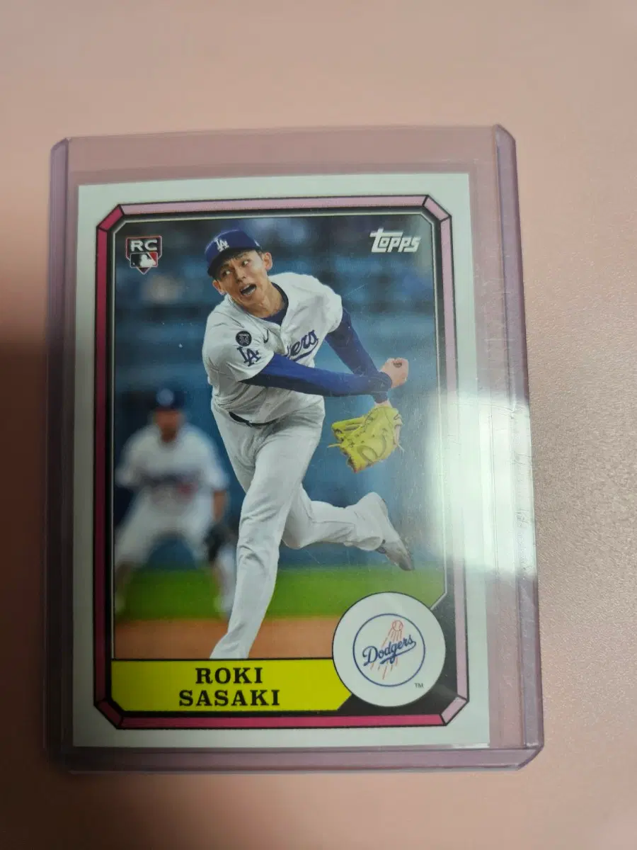 사사키 2025 Topps Archives 1987 루키 카드