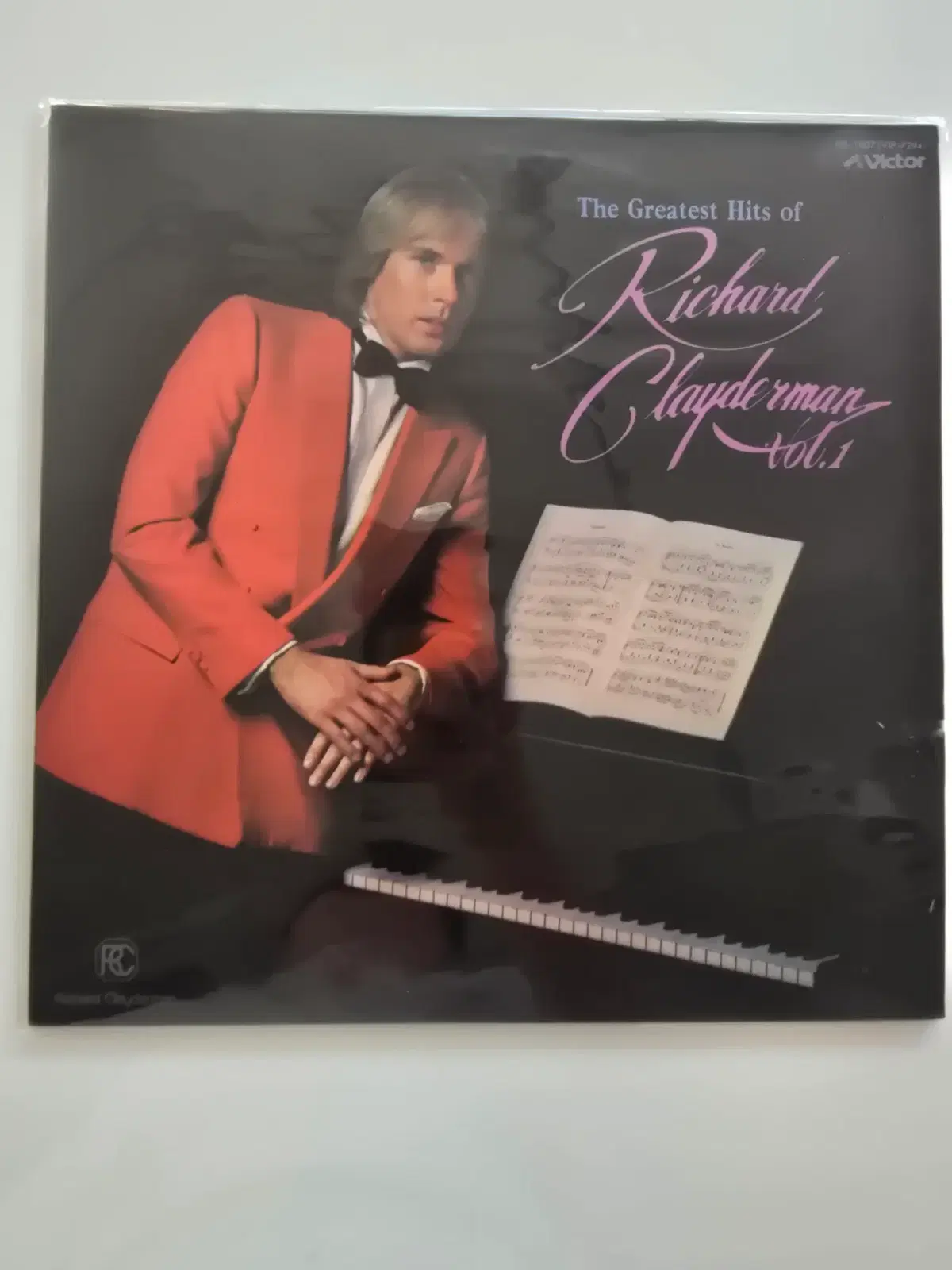 리차드 클레이더만 LP / Richard Clayderman -/ 가사집 있음/ MINT