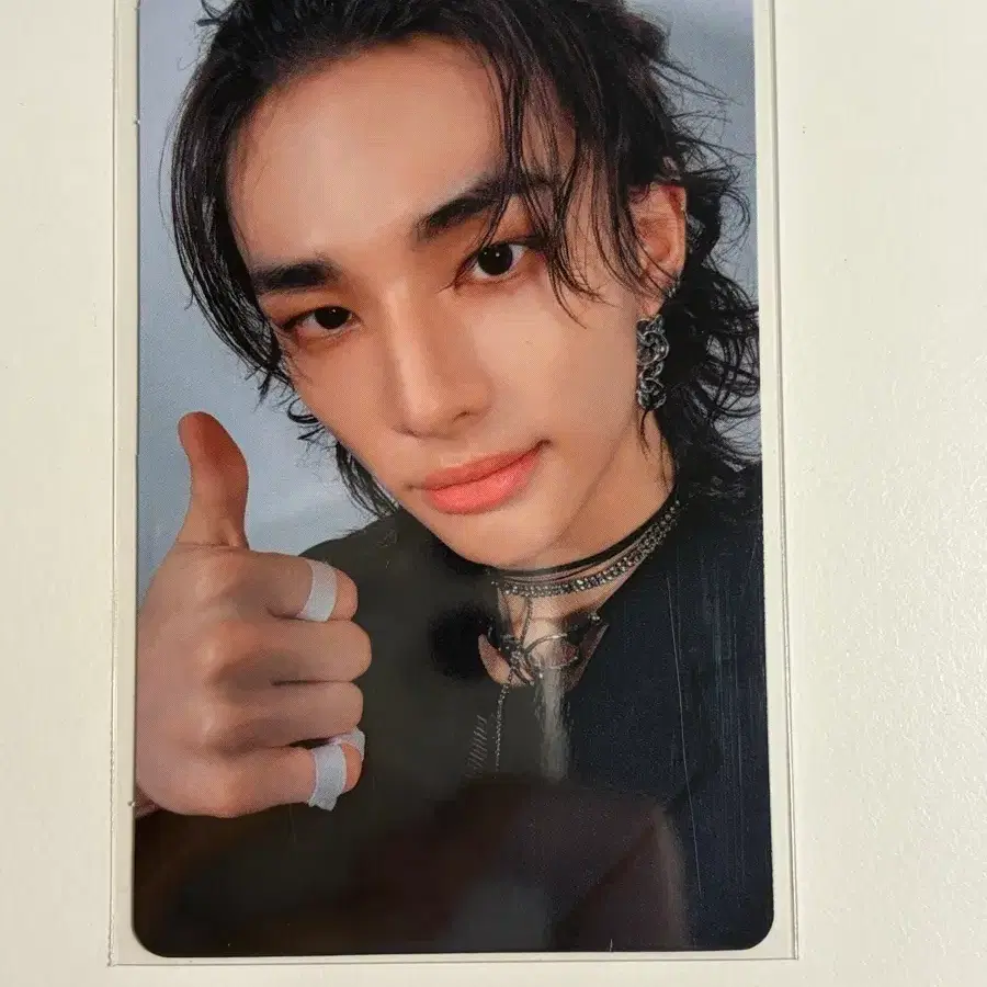 스트레이키즈 스키즈 현진 자이언트 일본 앨범 초회 생산 한정반 a버전 포카 양도