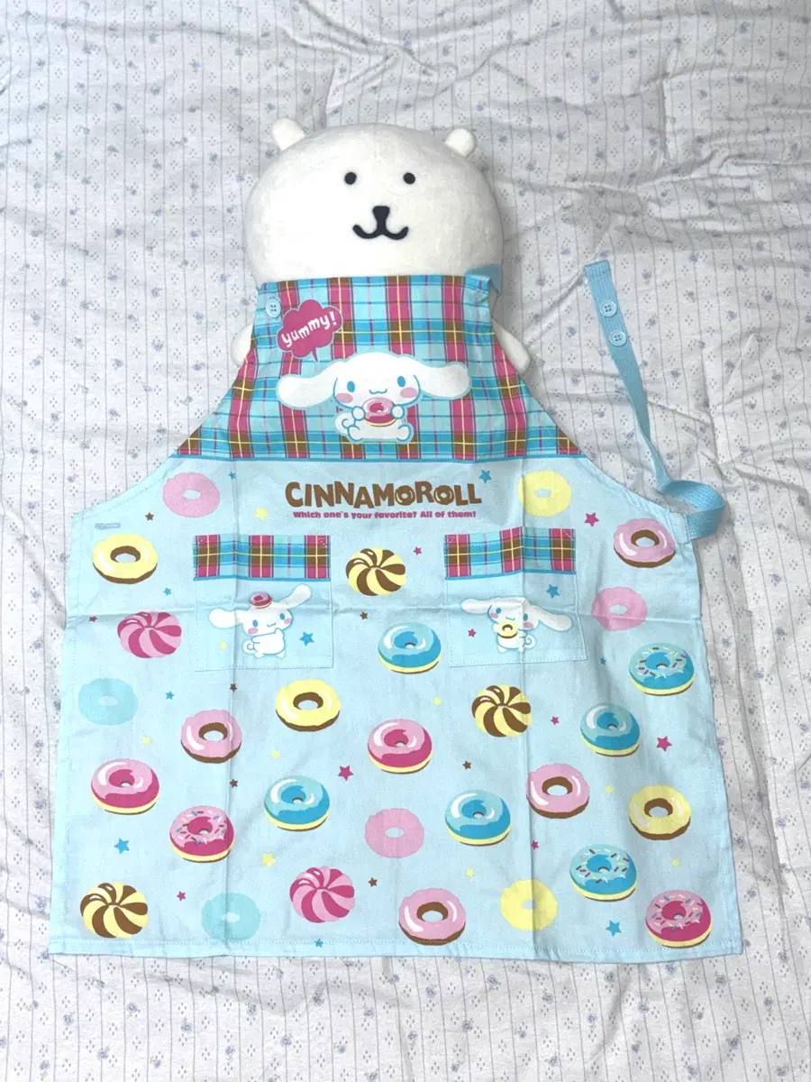 고전 2008 시나모롤 도넛 앞치마