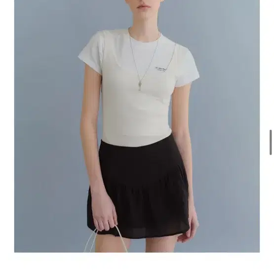 새상품 미착용 포유온 darin skirt fyeo M