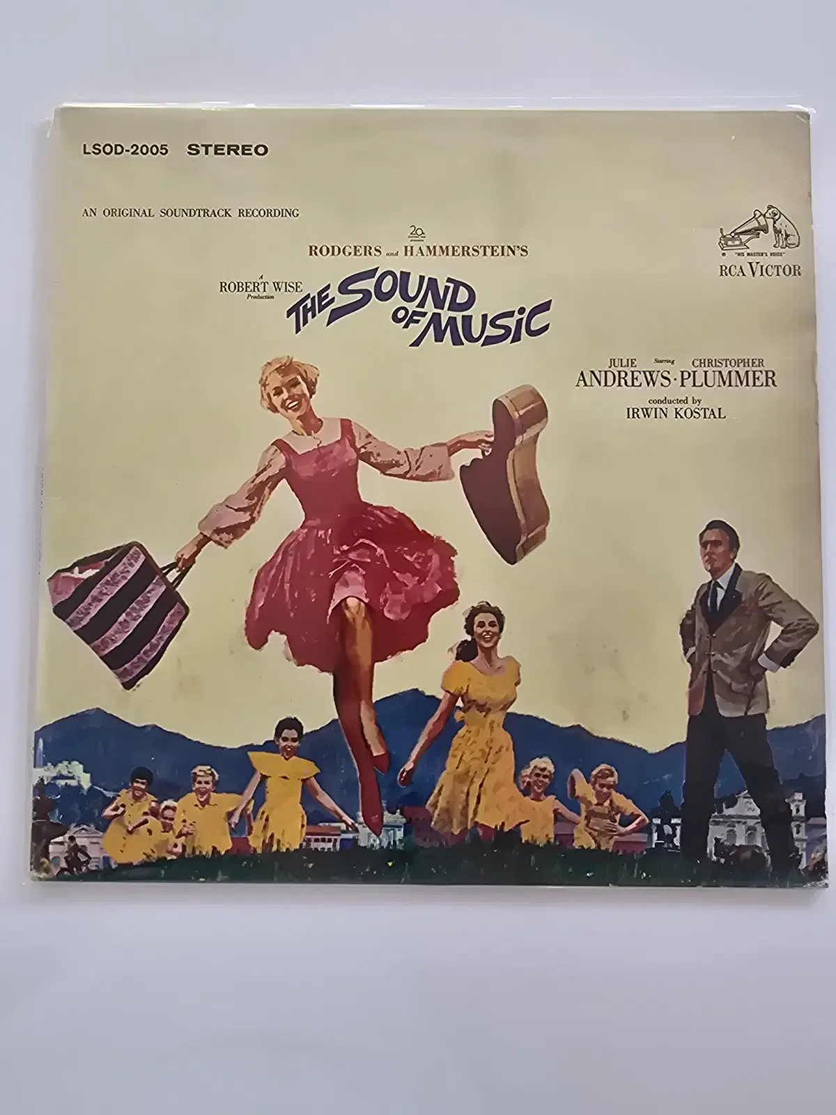사운드트랙 LP / The Sound Of Music (Original Soundtrack Recording)/가사집 있음/ EX A안 흰점, 음질무관