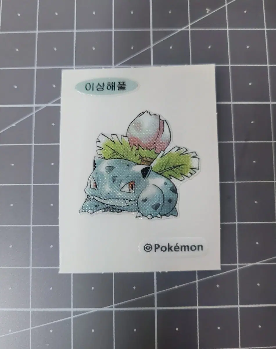 띠부실 이상해풀 이상해씨
