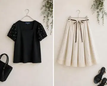 M'S GRACY 엠즈 그레이시 상의 & 스커트 셋업