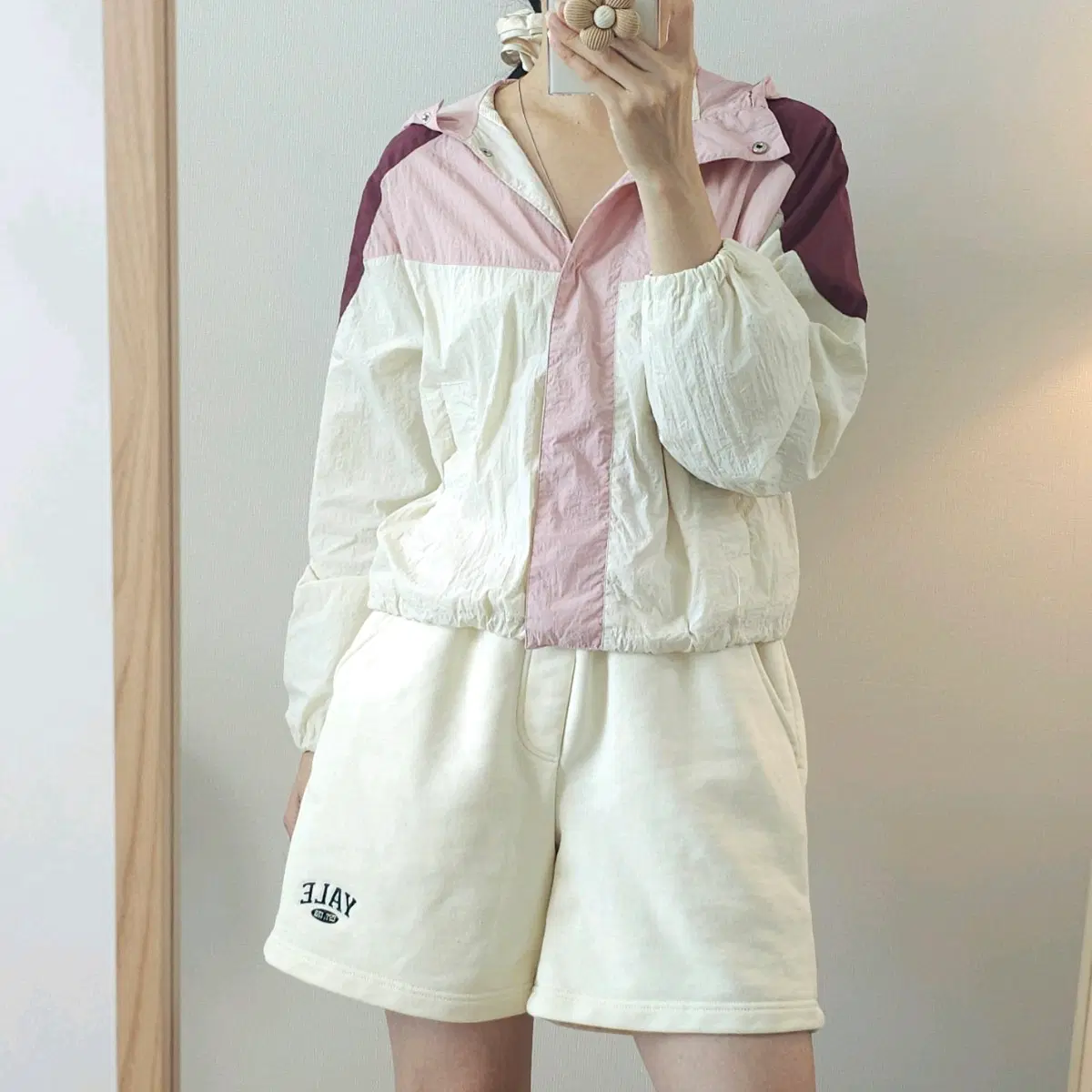(11-12)자라 여성 키즈 후드 바람막이 점퍼 W4679