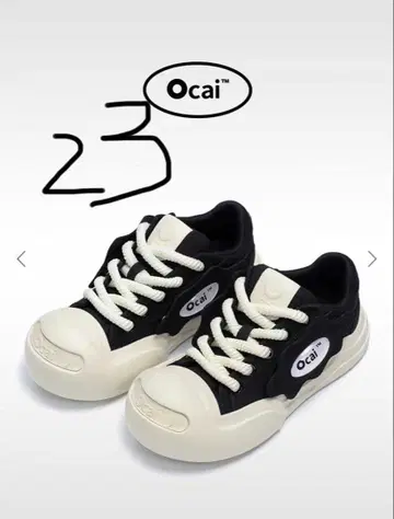 23cm Ocai SMILE CANVAS 스니커즈
