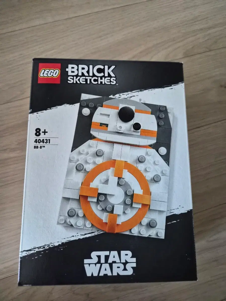 (미개봉) 레고 브릭 스케치 BB-8 40431