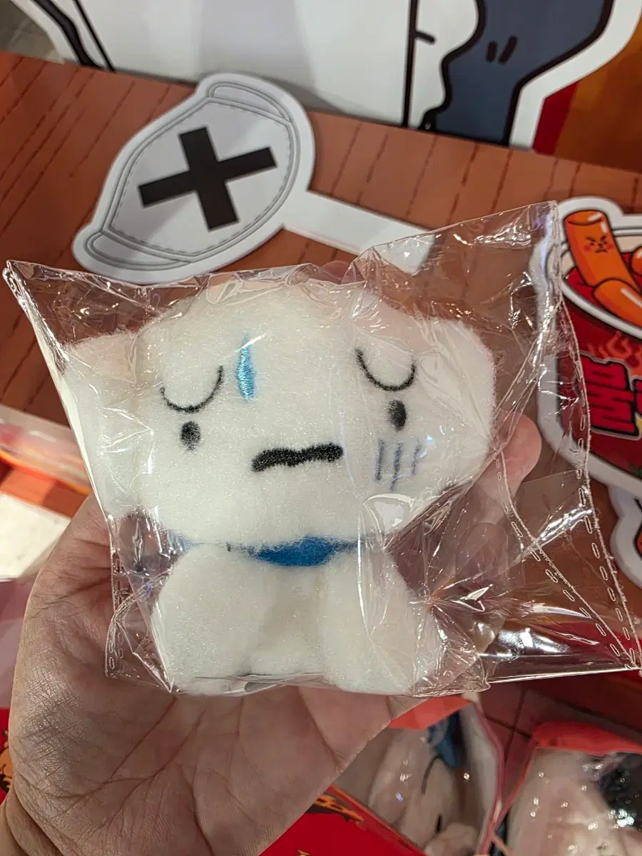 짱구는 못말려 바들바들 흰둥이 팝업 신상 키링