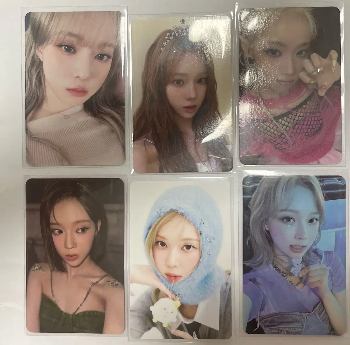 [일괄] 에스파 윈터 포카 양도