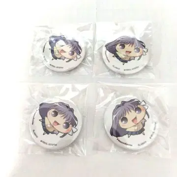 CLANNAD 후지바야시 쿄 44mm 캔뱃지 4개 클라나드