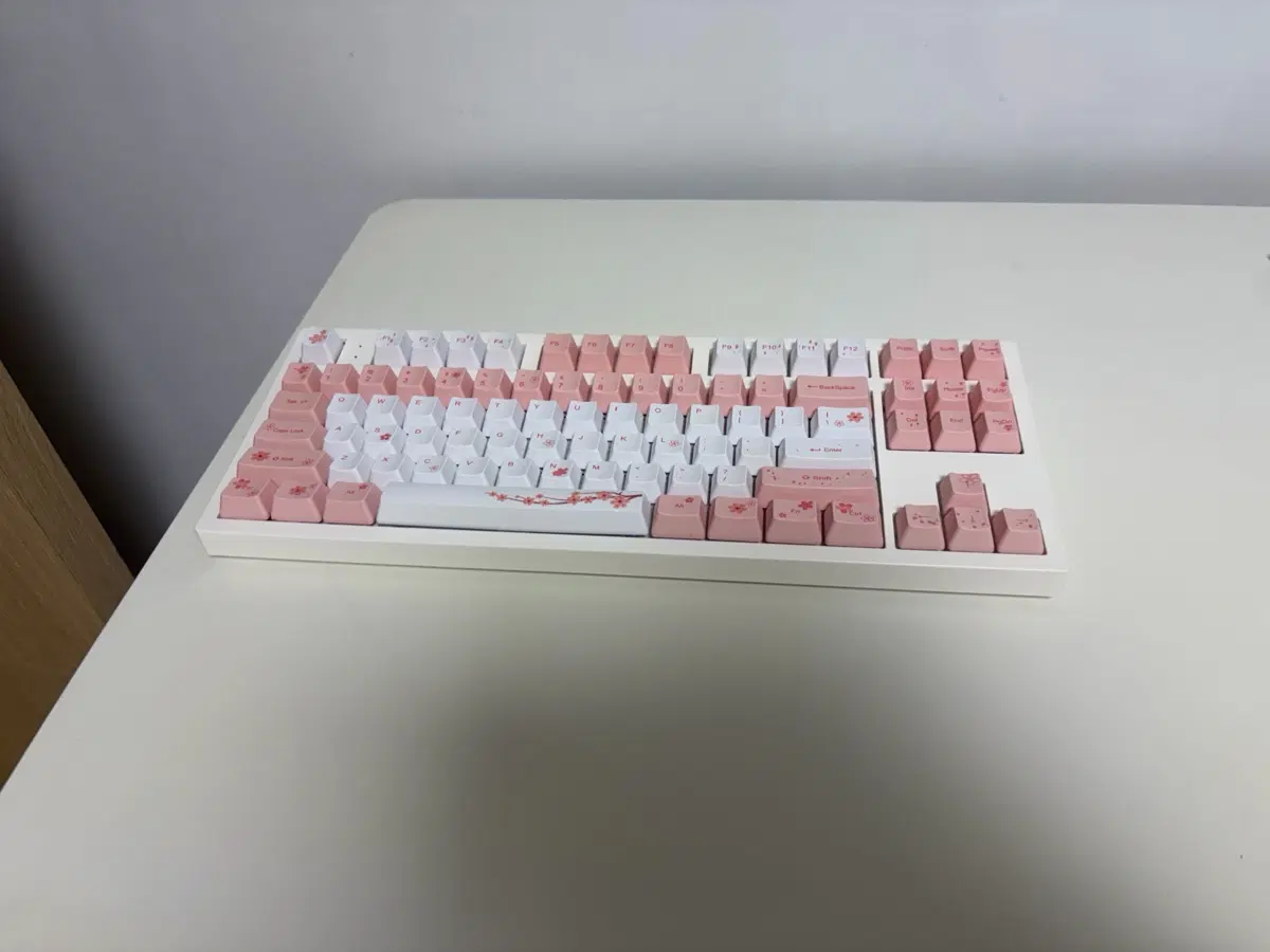 Mk870 커스텀 키보드 홀리판다축 풀박스
