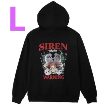 영화 치이카와 후드티 WARNING L 세이렌