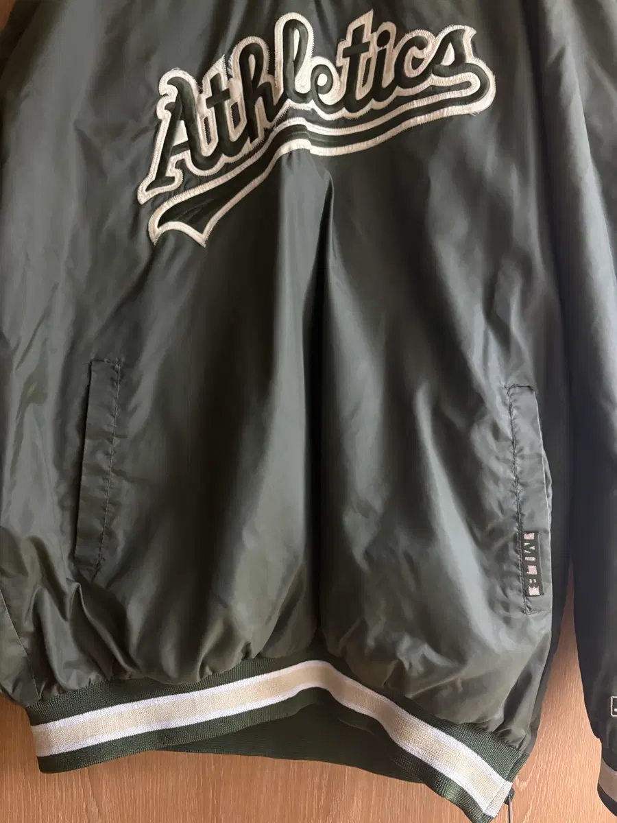 MLB 애슬레틱스 카키 웜업 100