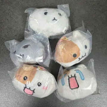 모치냐미 봉제인형 키링 행거 컴프 세트 [미개봉 새상품]