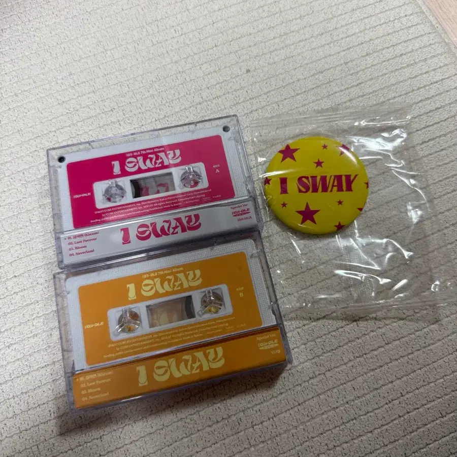 아이들 i sway 테잎 양도합니다
