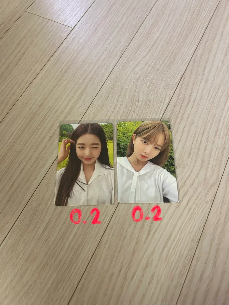 아이브 After LIKE Ver. 3 레이 장원영 포토카드