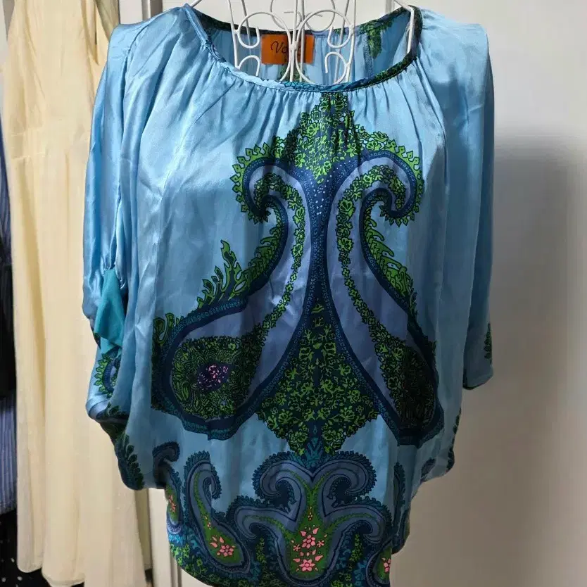 Silk Blouse Shirt 미국브랜드 실크 블라우스