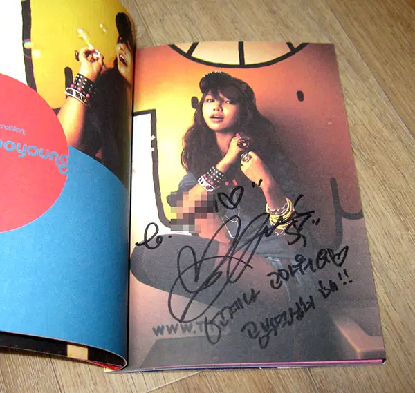소녀시대 수영 서현 유리 3인 친필싸인 CD - 소녀시대 2집 Oh!
